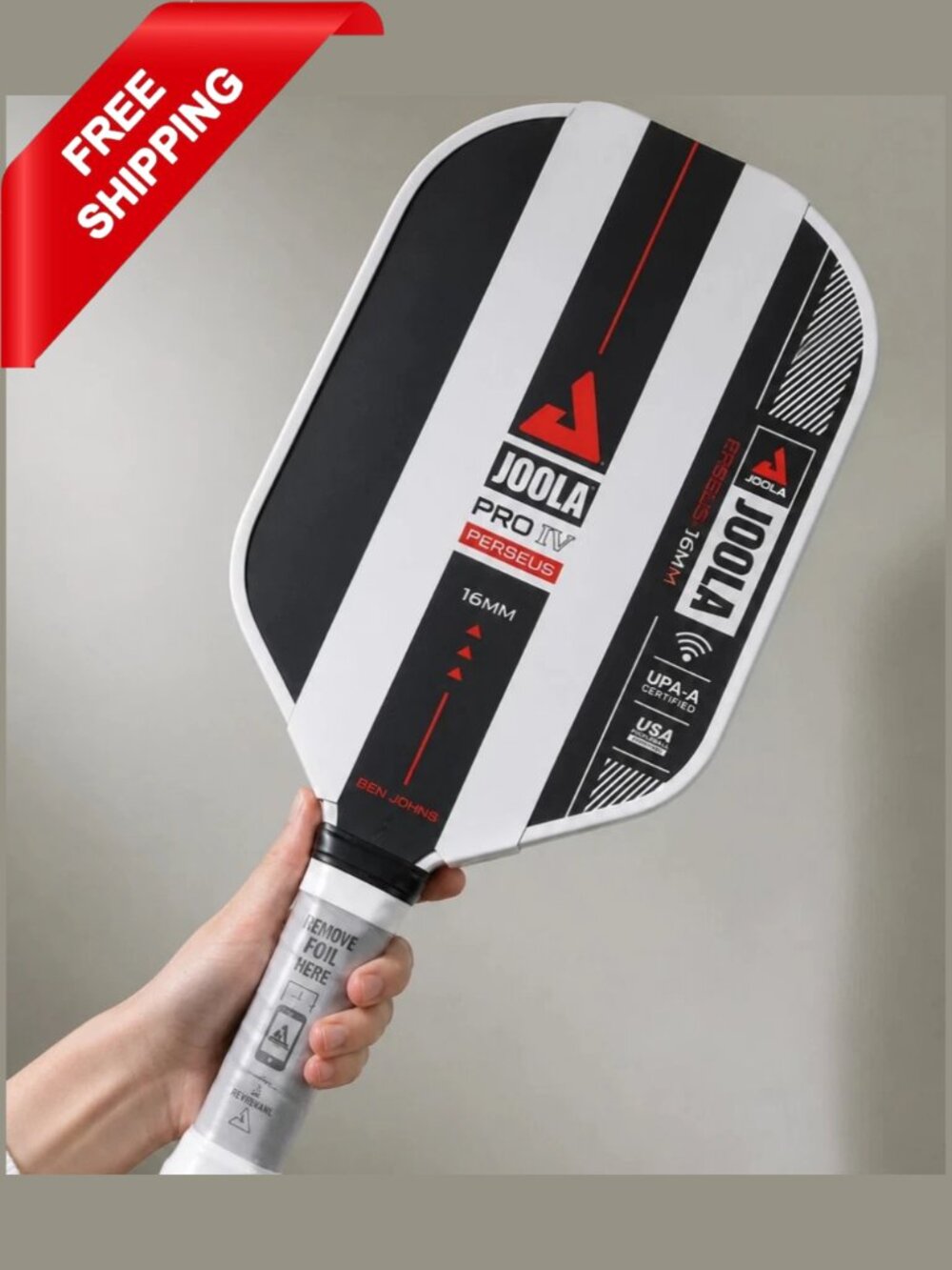 JOOLA Perseus Ben Johns Pro IV 16mm Pickleball Paddle – Brand New Free Shipping
